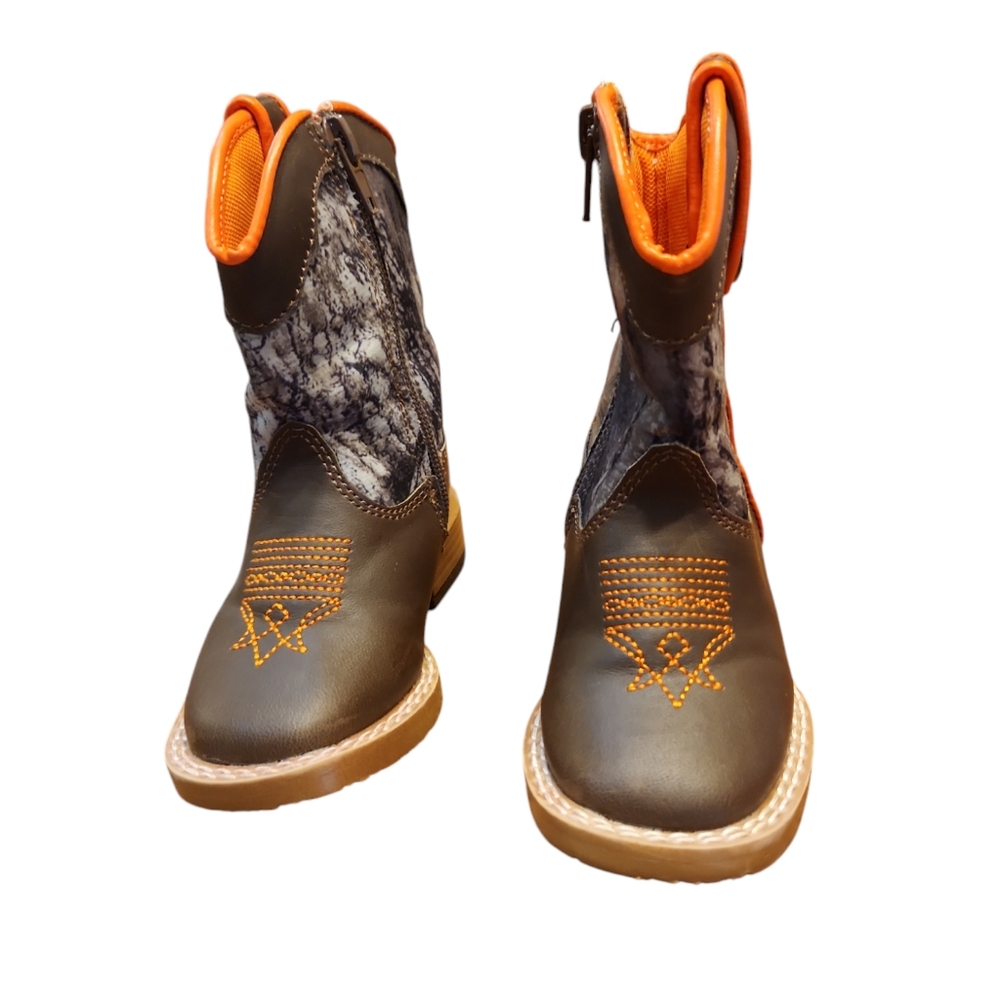 Double Barrel Camo Boots Size Toddler 4
